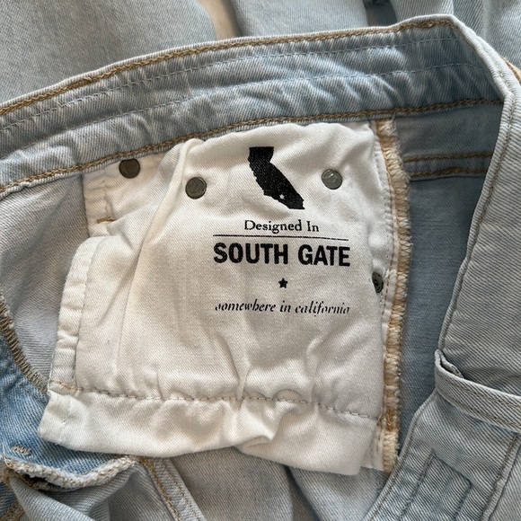 AG | Adriano Goldschmied Light Wash Distressed Ex Boyfriend Slim Jeans - Size 27 - Picture 12 of 15